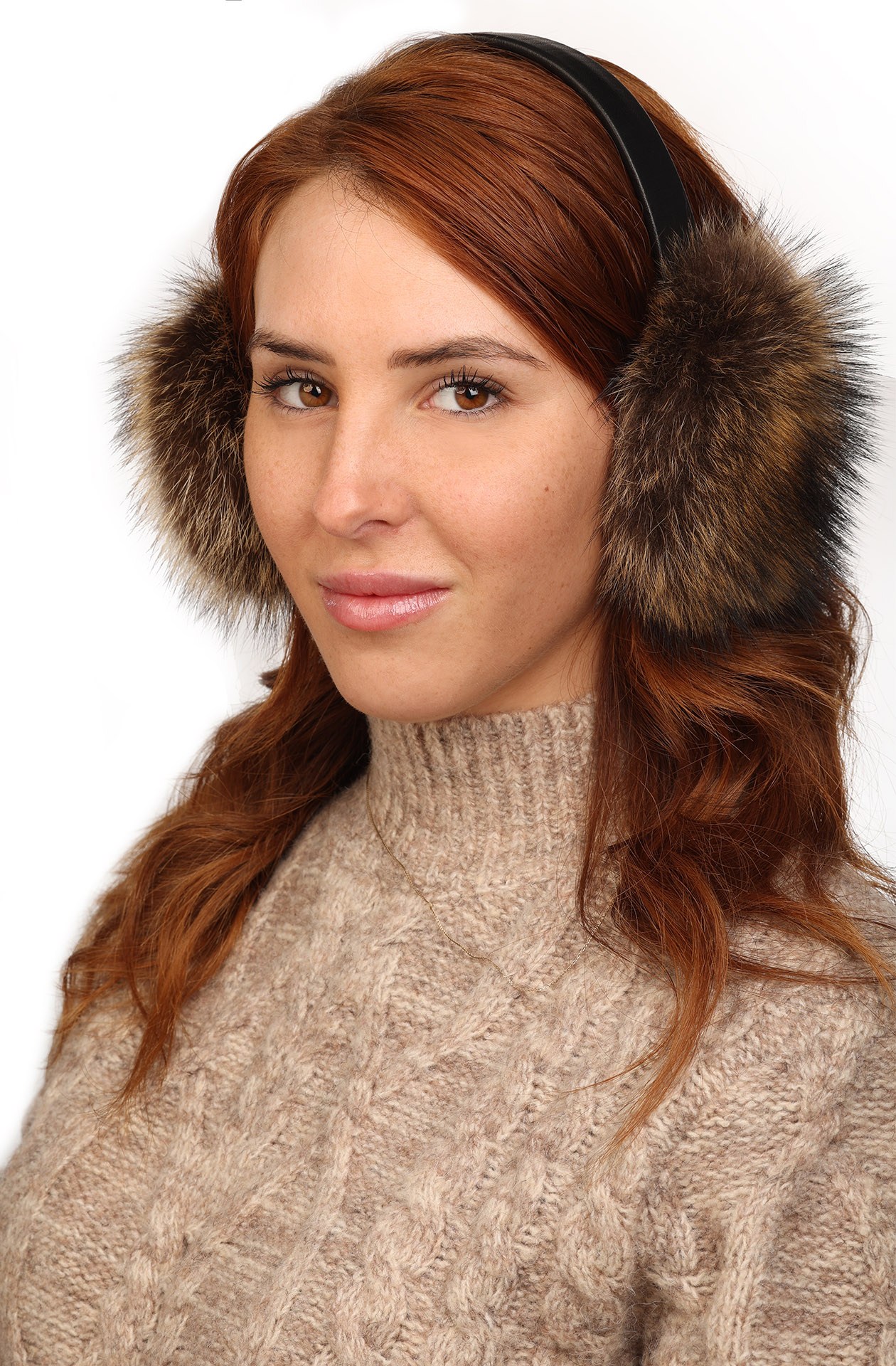 Chapeau Davey Crockett Coonskin véritable fourrure raton laveur gris