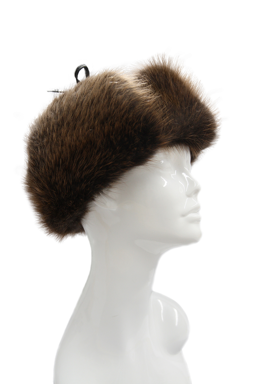 Chapeau GRC en fourrure Castor naturel BILODEAU Canada