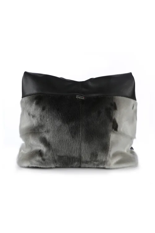 Sac à main en fourrure de Loup Marin naturel - Lexie |  | BILODEAU Canada