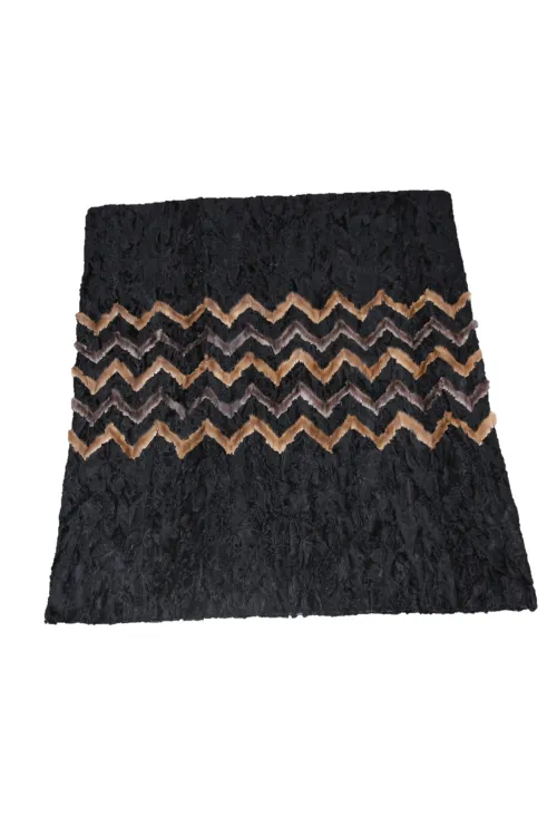 Throw - Persian Sheepskin & Mink | Decorative accessories | BILODEAU Canada