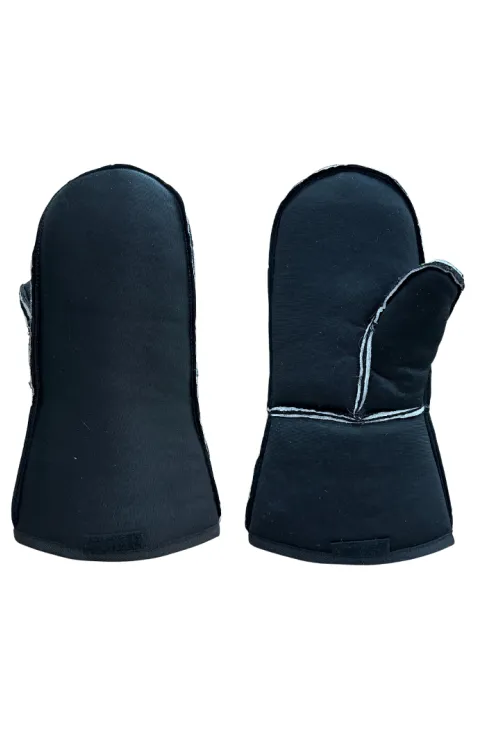 Inner lining for Long Mittens | Fur mittens - Long mittens | BILODEAU Canada