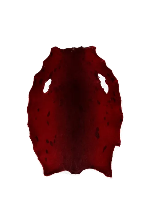 Peau de Loup-Marin rouge | Peaux apprêtées | BILODEAU Canada