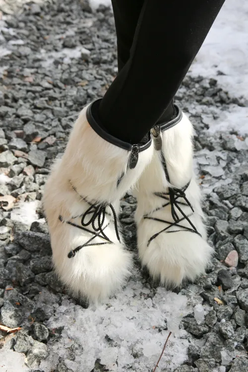 Ivory cow boots - Blizzard | Winter boots - Snow boots | BILODEAU Canada