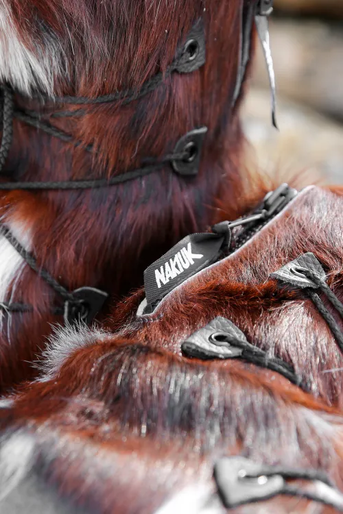 Natural Cow fur boots - Side zipper - Short Nakiuk | Women/Men | BILODEAU Canada