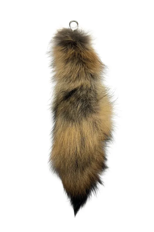 Coyote tail keychain | Keychain and plushies | BILODEAU Canada