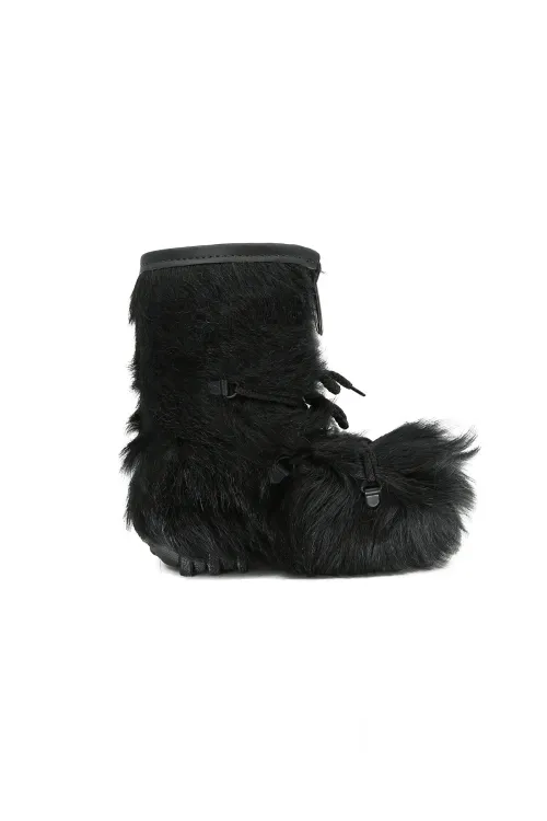 Bottes en fourrure bébé Vache Noir - Blizzard | Bébé | BILODEAU Canada