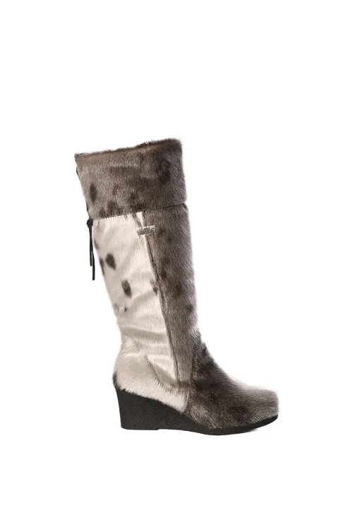 Natural Seal fur boots - Noueva | Winter boots - Urban boots | BILODEAU Canada