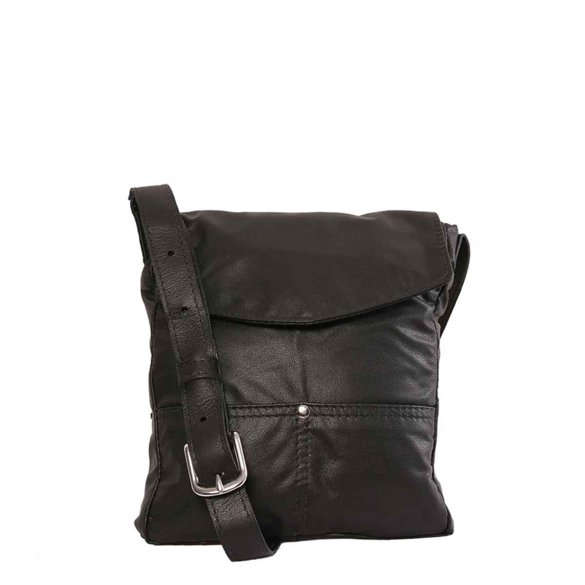 Colombe cuir noir face SITE 2