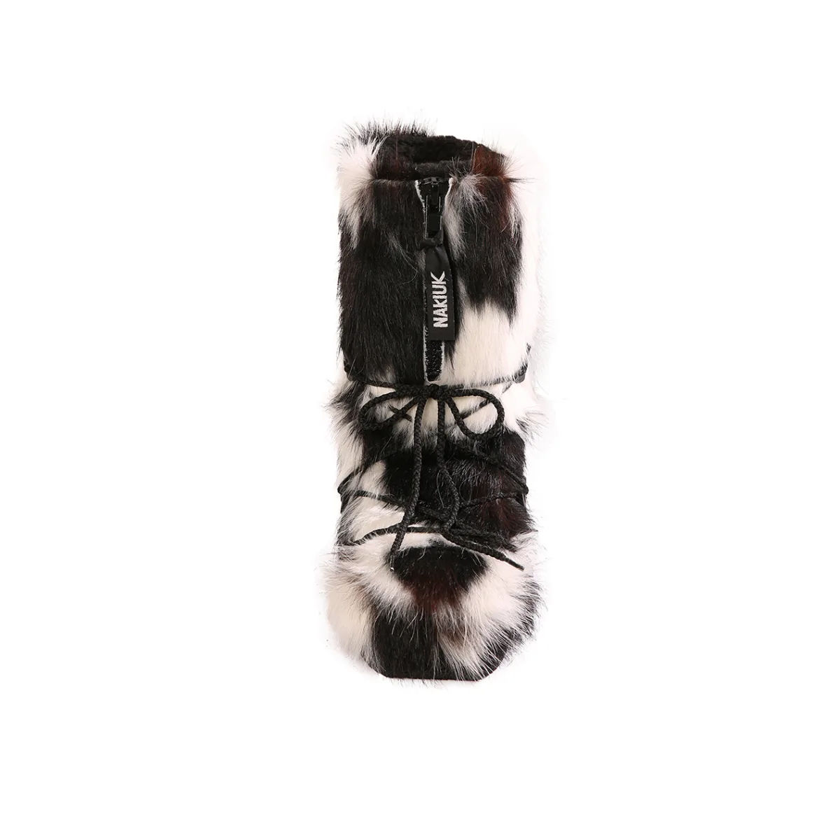 Natural Cow fur boots - Front zipper - Standard Nakiuk