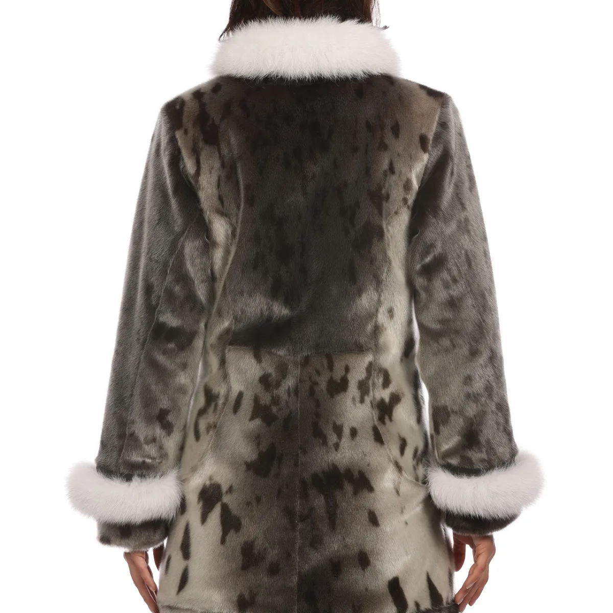 Manteau Delphine LM05 R Enard blanc Dos