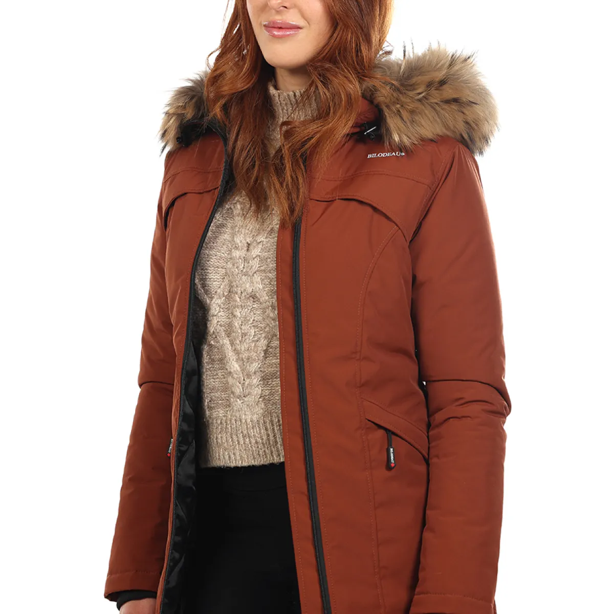 AMALIA RUST FRONT OPEN