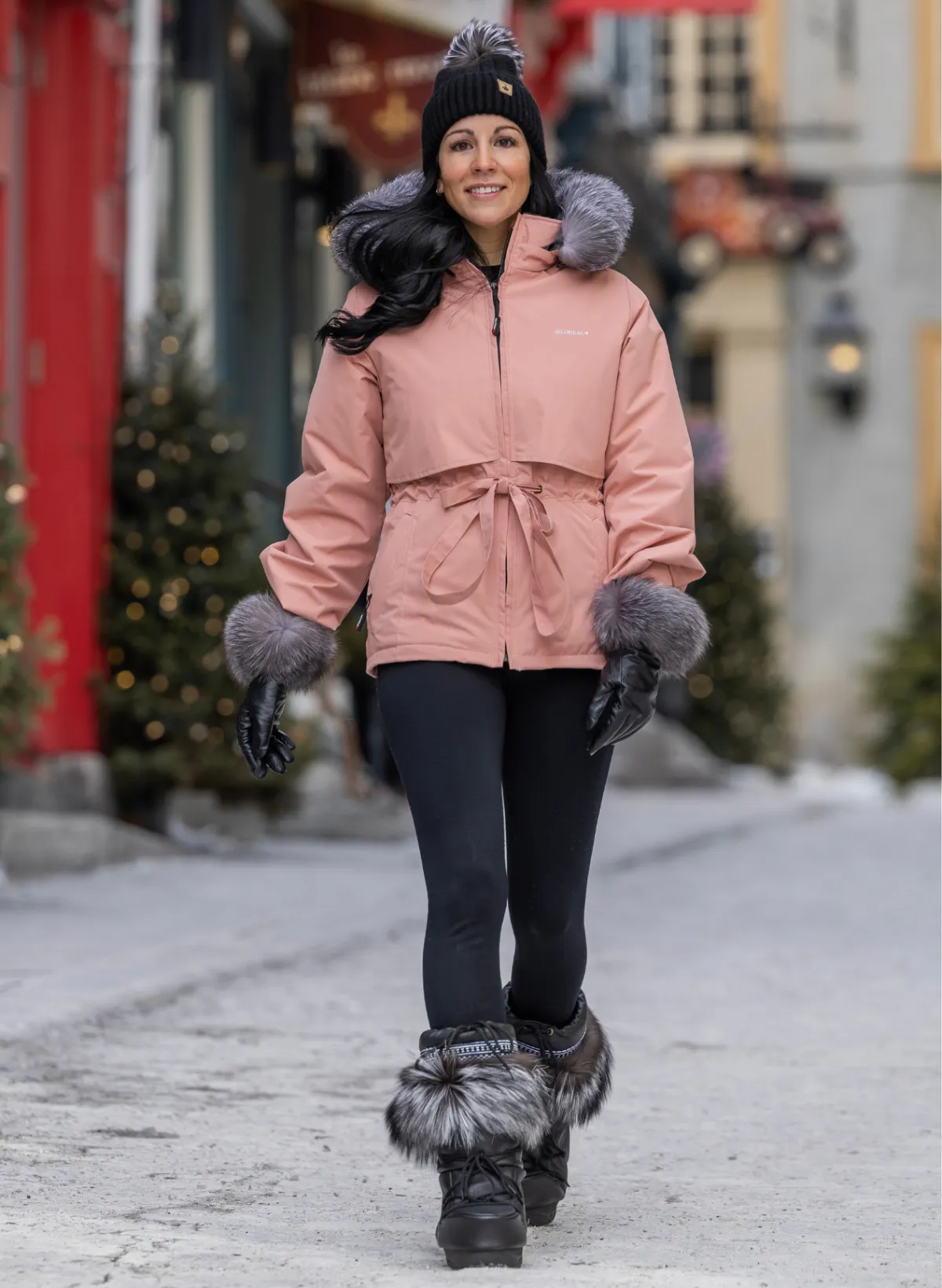 The outfit of the day : Louise coat & Mukluk boots