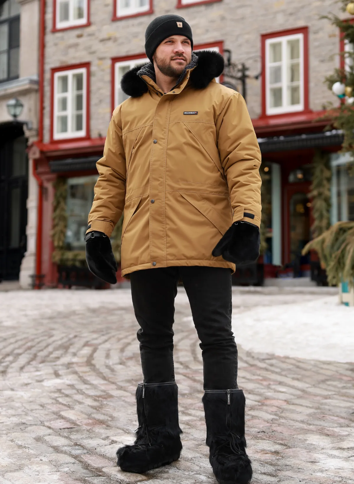 La tenue de la journée : Manteau Jonathan & Bottes Blizzard